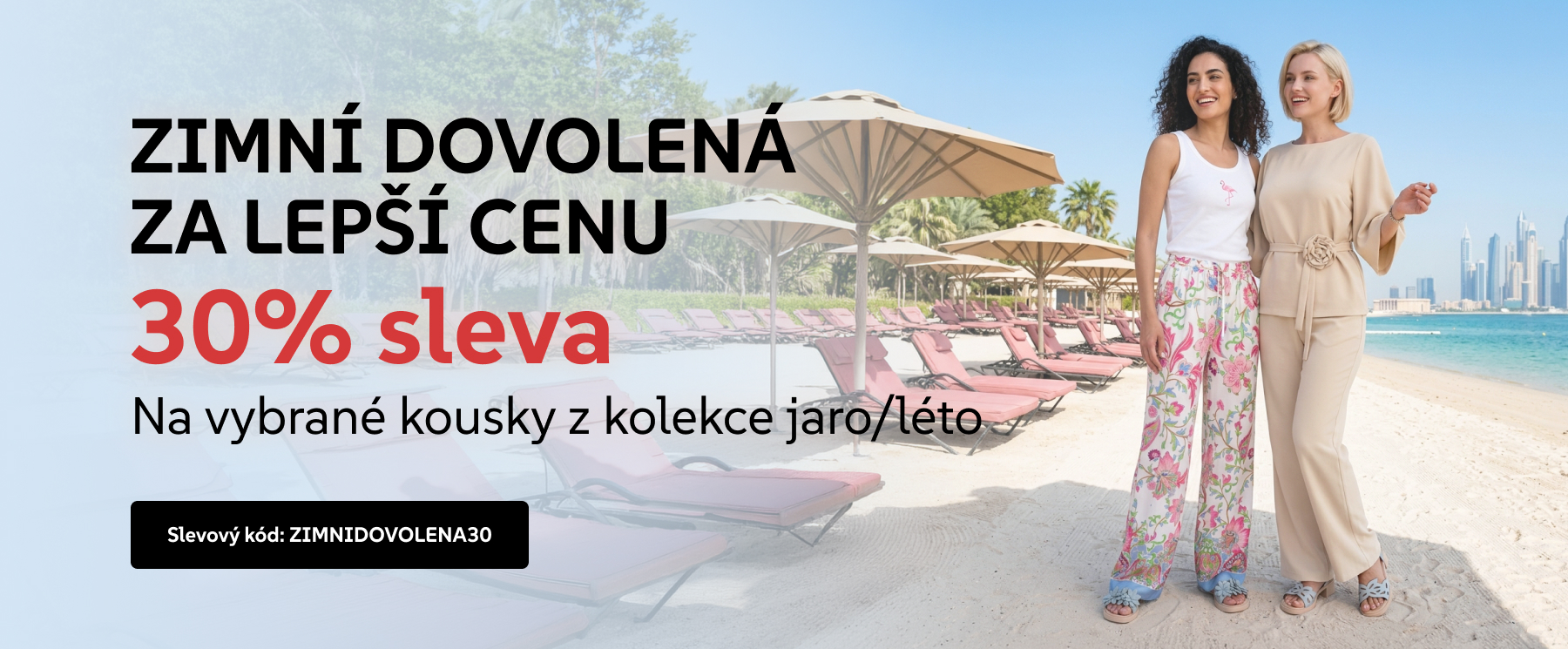 Zimní dovolená 30 % sleva