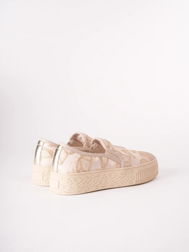 PASS dámské espadrilky zlaté (1)