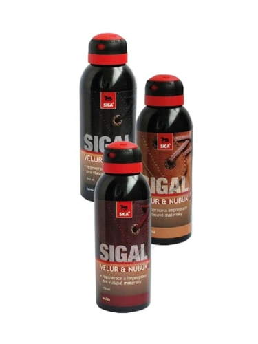 SIGA velur bezbarvý
