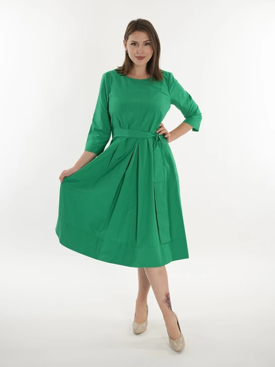ANITA DESIGN dámské šaty zelené