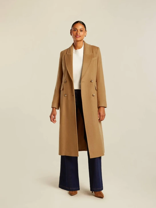 BEAUMONT dámský kabát dark camel