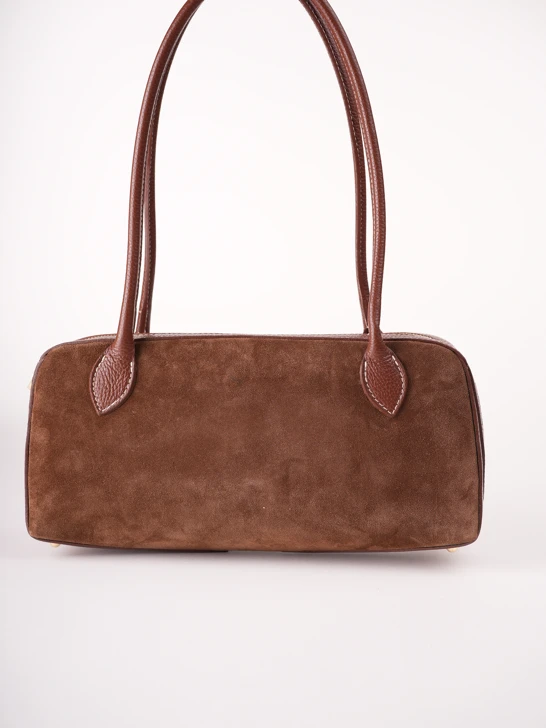 GROSSO BAG dámská kabela kůže hnědá