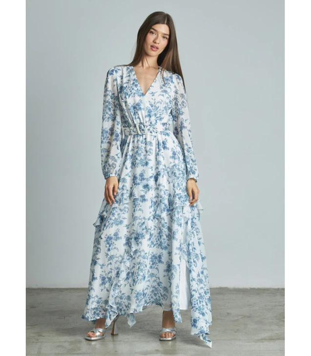 ALMA EN PENA dámské šaty multi blue
