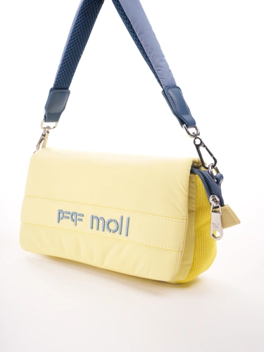 PEPE MOLL dámská kabelka nylon žlutá (2)