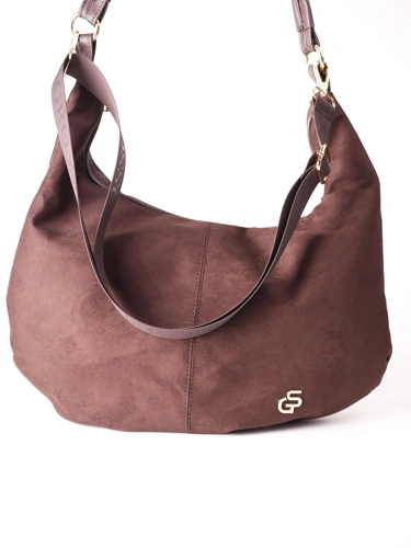 GROSSO BAG dámská kabela kožená hnědá