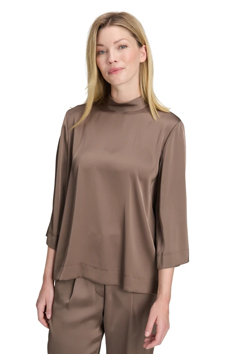BETTY BARCLAY dámská halenka hnědá