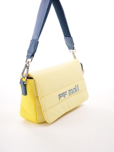 PEPE MOLL dámská kabelka nylon žlutá (1)