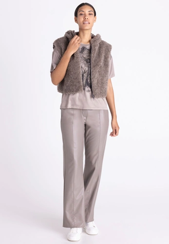 TUZZI ESSENTIALS  dámské  kalhoty Taupe (2)