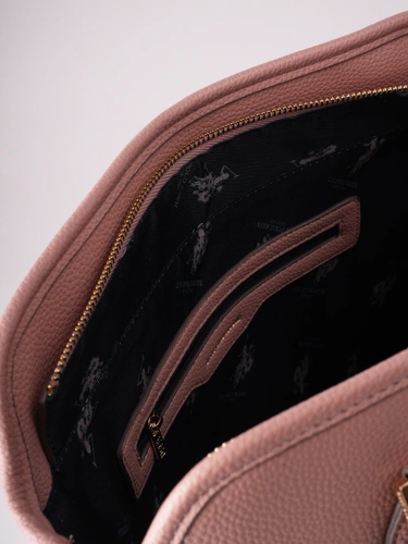 U.S.POLO ASSN. dámská kabela velká růžová (4)
